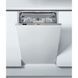Посудомийна машина Hotpoint вбудовувана, 10компл., A++, 45см, дисплей, 3й кошик, білий (HSIO3O23WFE)