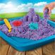 Набір піску для дитячої творчості - KINETIC SAND ЗАМОК З ПІСКУ (фіолетовий, 454 г, формочки, лоток)