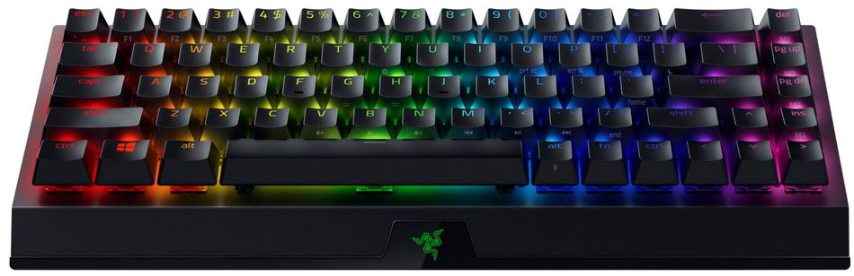 Клавіатура ігрова Razer BlackWidow V3 Mini HyperSpeed Green Switch WL/BT/USB RU RGB, Black (RZ03-03891600-R3R1) RZ03-03891600-R3R1 фото
