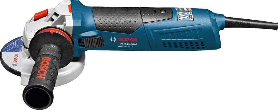 Шліфмашина кутова Bosch Professional GWS 19-125 CI, 125 мм, 1900 Вт, 11500 об/хв, 2.5 кг (0.601.79N.002) 0.601.79N.002 фото