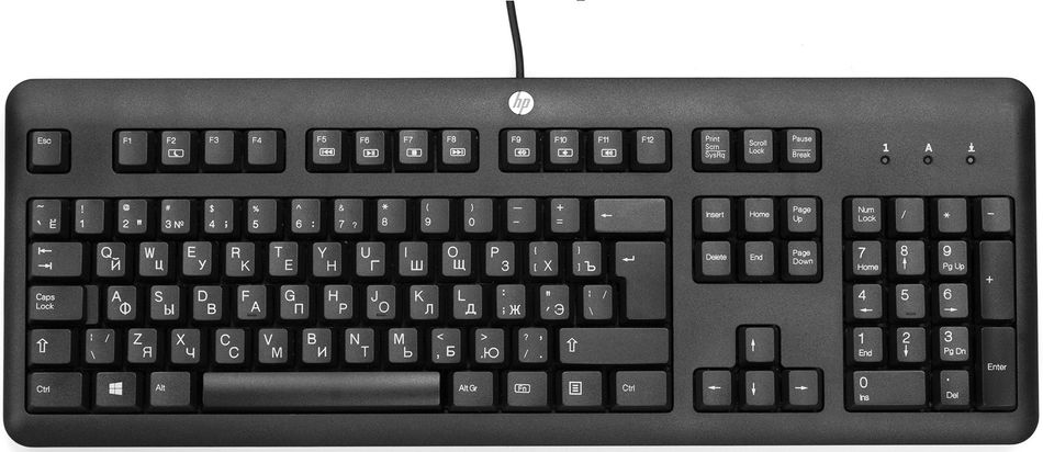 Клавіатура HP USB Black (QY776AA) QY776AA фото