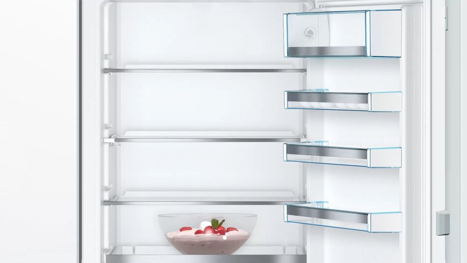 Холодильник Bosch вбуд. з нижн. мороз., 177x55x55, xолод.відд.-211л, мороз.відд.-60л, 2дв., А++, ST, білий (KIS87AF30U) KIS87AF30U фото