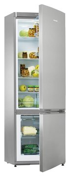 Холодильник Snaige з нижн. мороз., 176x60х65, холод.відд.-233л, мороз.відд.-54л, 2дв., A+, ST, сірий RF32SM-S0CB2F RF32SM-S0CB2F фото
