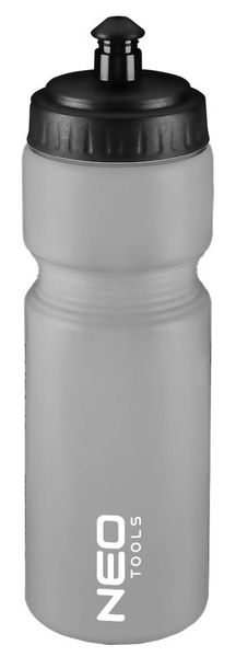 Бутылка для воды Neo Tools для велосипеда, 700мл, длина 23.5см, LDPE, серый 91-010 фото