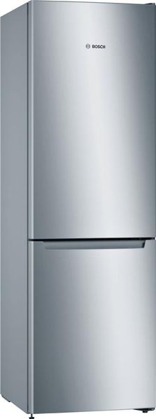 Холодильник Bosch з нижн. мороз., 176x60x65, xолод.відд.-192л, мороз.відд.-87л, 2дв., А++, NF, нерж (KGN33NL206) KGN33NL206 фото
