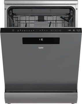 Посудомийна машина Beko, 15компл., A++, 60см, дисплей, нерж DEN48520XAD фото