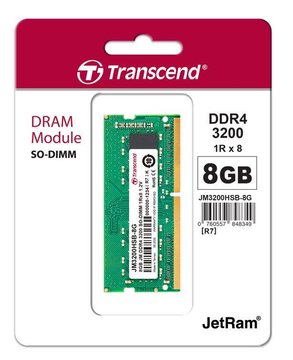 Пам'ять ноутбука Transcend DDR4 8GB 3200 JM3200HSB-8G фото