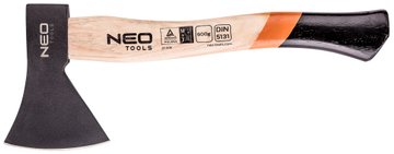 Сокира універсальна Neo Tools, дерев'яна рукоятка, 36см, 600гр (27-006) 27-006 фото