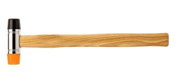 Молоток рихтовочный Neo Tools, 150г, 22мм, бойки резина и пластмасса, рукоятка деревянная 11-620 фото