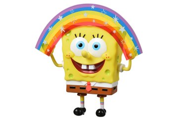 Игровая фигурка Masterpiece Memes Collection-Rainbow SB Sponge Bob EU691001 EU691001 фото