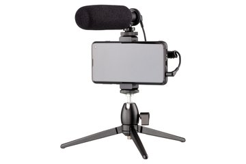 Мікрофон з триподом для мобільних пристроїв 2Е MM011 Vlog KIT, 3.5mm 2E-MM011_OLD фото