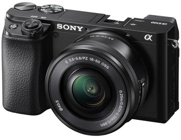 Цифр. фотокамера Sony Alpha 6100 kit 16-50mm Black ILCE6100LB.CEC фото