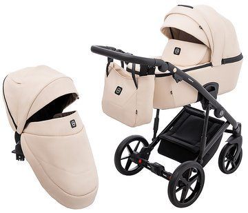 Коляска 2 в 1 Adamex Mobi Air Thermo New ECO SA-8 бежевий 681090 фото