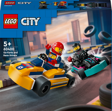 Конструктор LEGO City Картинг и гонщики 99 деталей (60400) 60400 фото