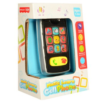 Іграшковий інтерактивний Телефон 392 з музикою 392 фото