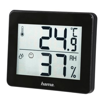Термометр/гігрометр Hama TH-130 Black