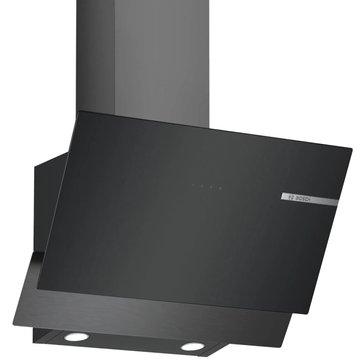 Вытяжка Bosch наклонная, 60см, 616 м3г, черный - Уцінка DWK65AD30R фото