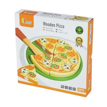 Игрушечные продукты Viga Toys Пицца из дерева (58500) 58500 фото
