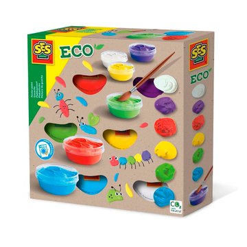 Гуаш серії "Еко" - ЯСКРАВА ПАЛІТРА (6 кольорів, в пластикових баночках) 00365 фото