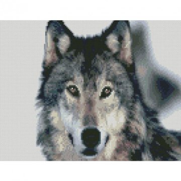 Алмазная мозаика "Хороший волк" Strateg 30х40 см (HX349) HX349 фото