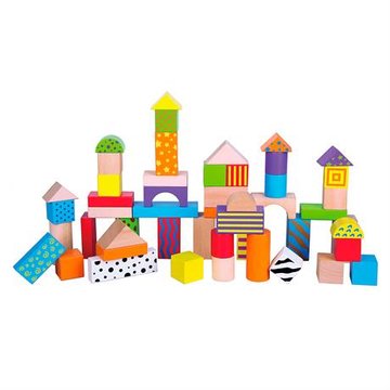 Деревянные кубики Viga Toys Узорчатые блоки 50 шт., 3 см (59695) 59695 фото