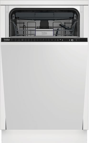 Посудомийна машина Beko вбудовувана, 11компл., A++, 45см, дисплей, 3й кошик, білий (DIS28123) DIS28123 фото