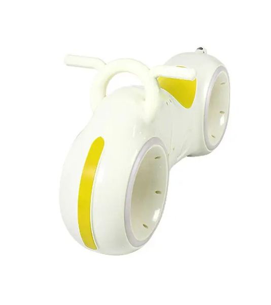 Детский толокар Трон Космо-байк Bluetooth Keedo HD-K06 Бело-Желтый HD-K06 фото