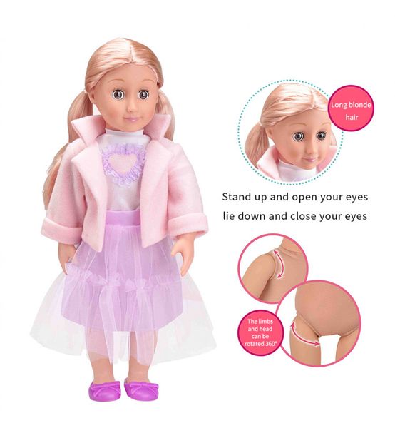 Кукла для девочек "A" мягконабивная Кукла "A" (2045) 2045 фото