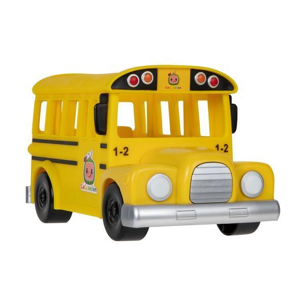 Игровой набор CoComelon Feature Vehicle Желтый Школьный Автобус со звуком (CMW0015) CMW0015 фото