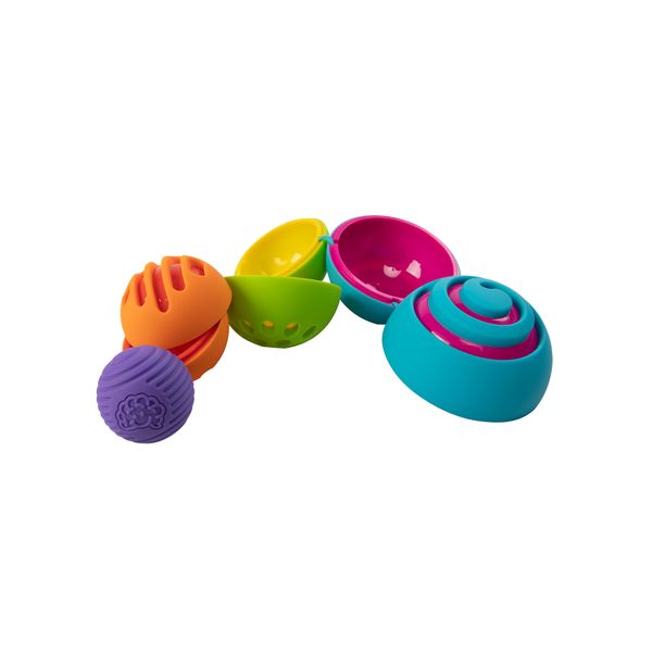 Іграшка-сортер сенсорна Сфери Омбі Fat Brain Toys Oombee Ball (F230ML) F230ML фото