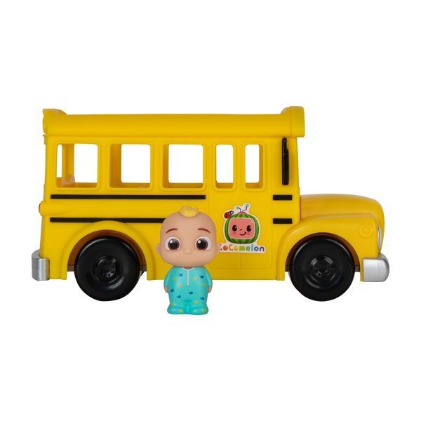 Игровой набор CoComelon Feature Vehicle Желтый Школьный Автобус со звуком (CMW0015) CMW0015 фото