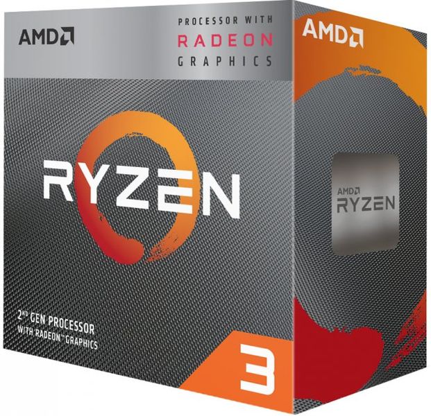 Центральный процессор AMD Ryzen 3 3200G 4C/4T 3.6/4.0GHz Boost 4Mb Radeon Vega 8 GPU Picasso AM4 65W Box (YD3200C5FHBOX) YD3200C5FHBOX фото