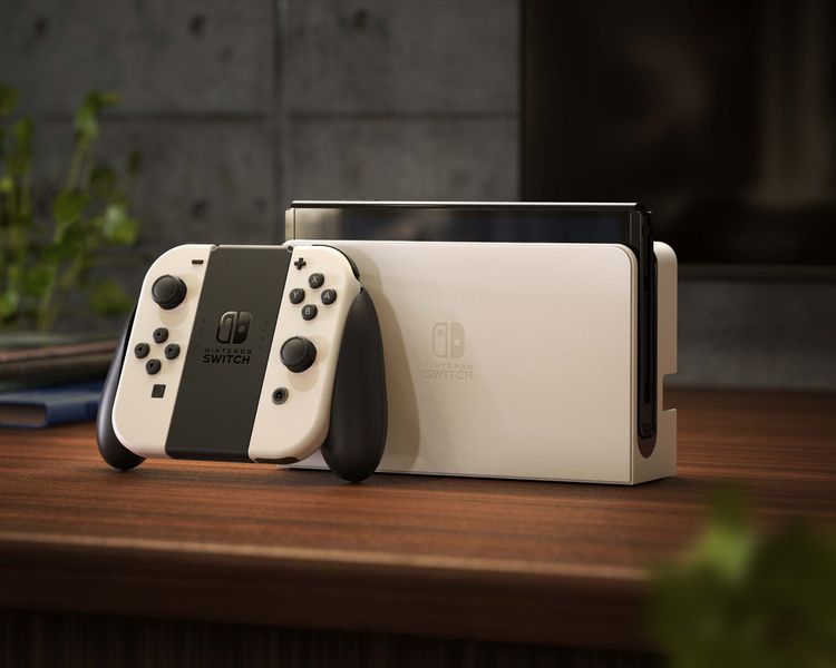 Ігрова консоль Nintendo Switch OLED (біла) (045496453435) 045496453435 фото