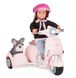 Транспорт для ляльок-Скутер з бічним кошиком Our Generation BD37389Z