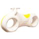 Детский толокар Трон Космо-байк Bluetooth Keedo HD-K06 Бело-Желтый (HD-K06(White-Yellow)) HD-K06 фото