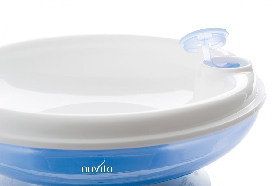 Тарелка с подогревом Nuvita (NV1427Blue) NV1427Pink фото