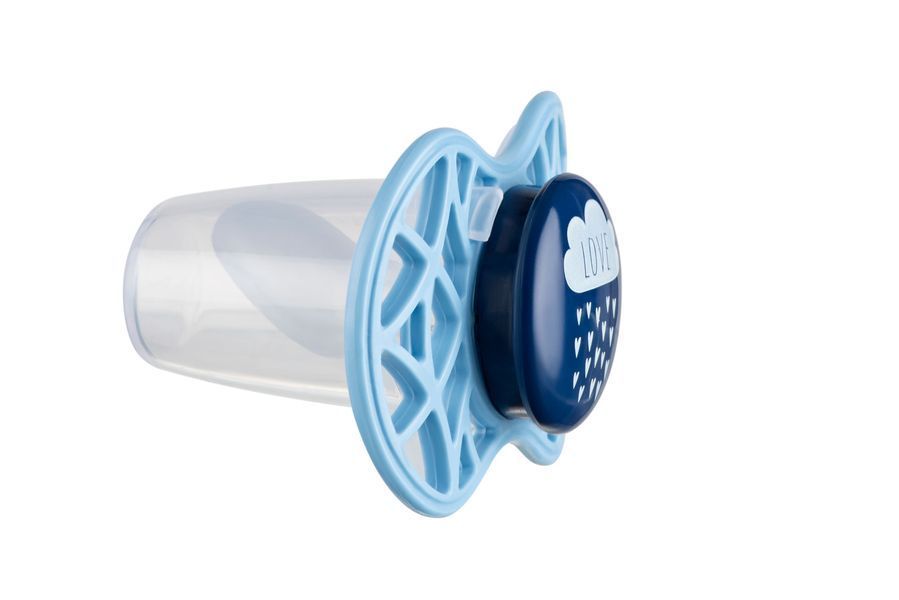 Пустушка Air55 Cool 6м+ ортодонтическая Nuvita (NV7084CB) NV7084SI фото