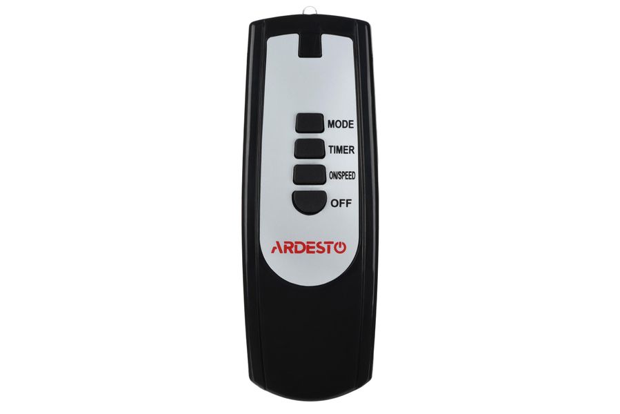 Вентилятор підлоговий Ardesto FN-R1608CB 40 см, опора хрестовина, таймер, пульт дистанційного керування, чорний  FN-R1608CB фото