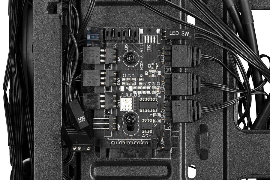 Корпус 2E Gaming Virtus G3301, без БЖ, 1xUSB 3.0, 2xUSB 2.0, 3x120mm ARGB, TG Side Panel, ATX, чорний - Уцінка 2E-G3301 фото