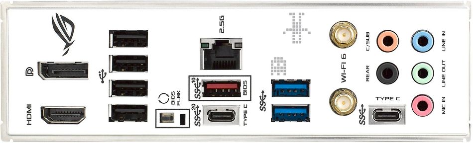 Материнcька плата ASUS ROG STRIX B660-A GAMING WIFI D4 s1700 B660 4xDDR4 M.2 HDMI DP Wi-Fi BT ATX (90MB18S0-M1EAY0) 90MB18S0-M1EAY0 фото