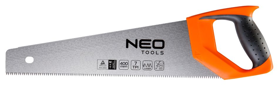 Ножівка по дереву Neo Tools, 400 мм, 7TPI (41-031) 41-031 фото