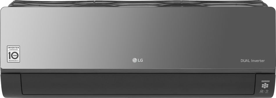 Кондиціонер LG Artcool Mirror , 25 м2, інвертор, A++/A+, до -15°С, R32, Wi-Fi, чорний (AC09BQ) AC09BQ фото