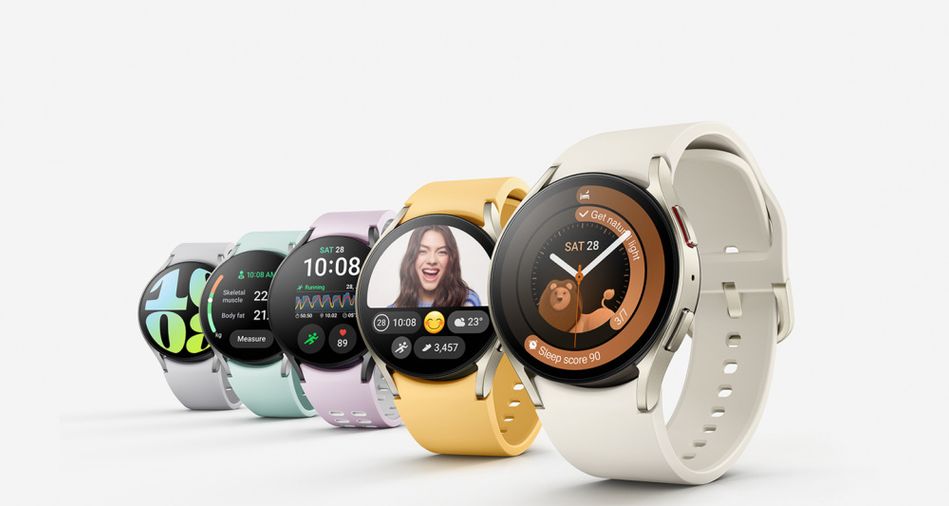 Смарт-часы Samsung Galaxy Watch 6 44mm (R940) 1.47", 480x480, sAMOLED, BT 5.3, NFC, 2/16GB, серебристый SM-R940NZSASEK фото
