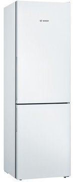 Холодильник Bosch с нижн. мороз., 186x60x66, холод.отд.-215л, мороз.отд.-87л, 2дв., А++, NF, белый KGN36NW306 KGV36UW206 фото