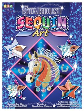 Набор для творчества Sequin Art STARDUST Horse SA1314 - Уцінка SA1314 фото