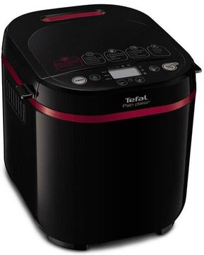 Хлібопічка Tefal PainPlaisir 650Вт, програм-1, макс.ваго -1кг, форма-прямокутник, пластик, чорний - Уцінка PF220838 фото