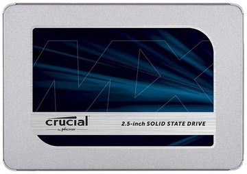 Накопичувач SSD Crucial 2.5" 4TB SATA MX500 (CT4000MX500SSD1) CT4000MX500SSD1 фото