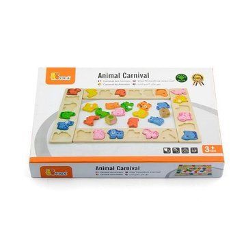 Дерев'яна гра-сортер Viga Toys Карнавал тварин (50450) 50450 фото