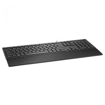 Клавiатура Dell Multimedia Keyboard-KB216 Ukrainian (QWERTY) - Black (580-AHHE) 580-AHHE фото