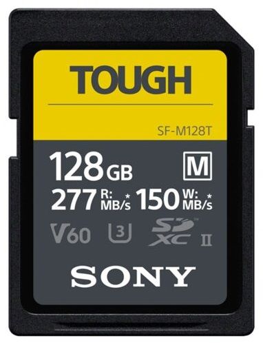 Карта памяти Sony 128GB SDXC C10 UHS-II U3 ​​V60 R277 / W150MB / s Tough (SFM128T.SYM) SFM128T.SYM фото